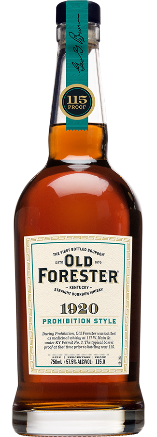 Old Forester 1920 Prohibition Style Bourbon Whiskey