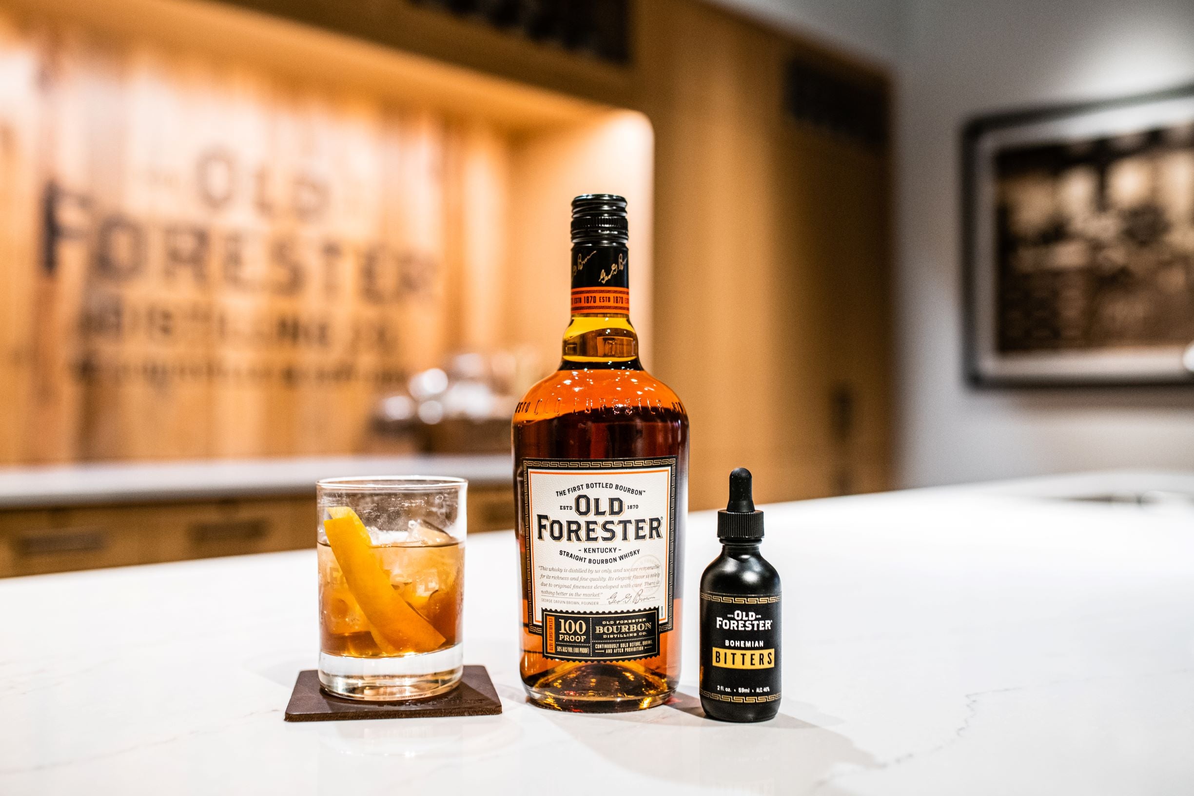 Old Forester 100 Proof Old Fashioned